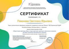 СЕРТИФИКАТЫ, СВИДЕТЕЛЬСТВА О ПОВЫШЕНИИ КВАЛИФИКАЦИИ