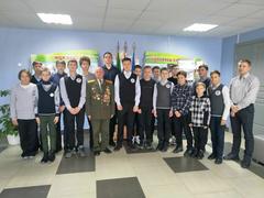 Урок Мужества по теме "Связь поколений защитников Отечества" в СШ №1 г.п. Шумилино