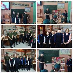 Устный журнал "Время выбрало их" в Никитихинской СШ