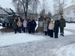 Экскурсия членов школьного военно-патриотического клуба "Юный гвардеец" СШ №1 г.п.Шумилино на день открытых дверей в миротворческую роту 103-й Витебской отдельной гвардейской воздушно-десантной бригады