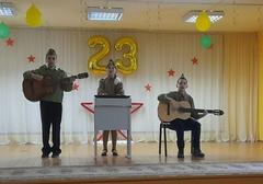Конкурс патриотической песни в Башневской БШ